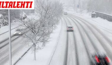 Varoitus Ilmatieteen laitokselta