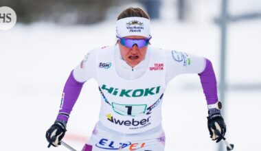 Krista Pärmäkosken sauva poikki – kisa pilalla