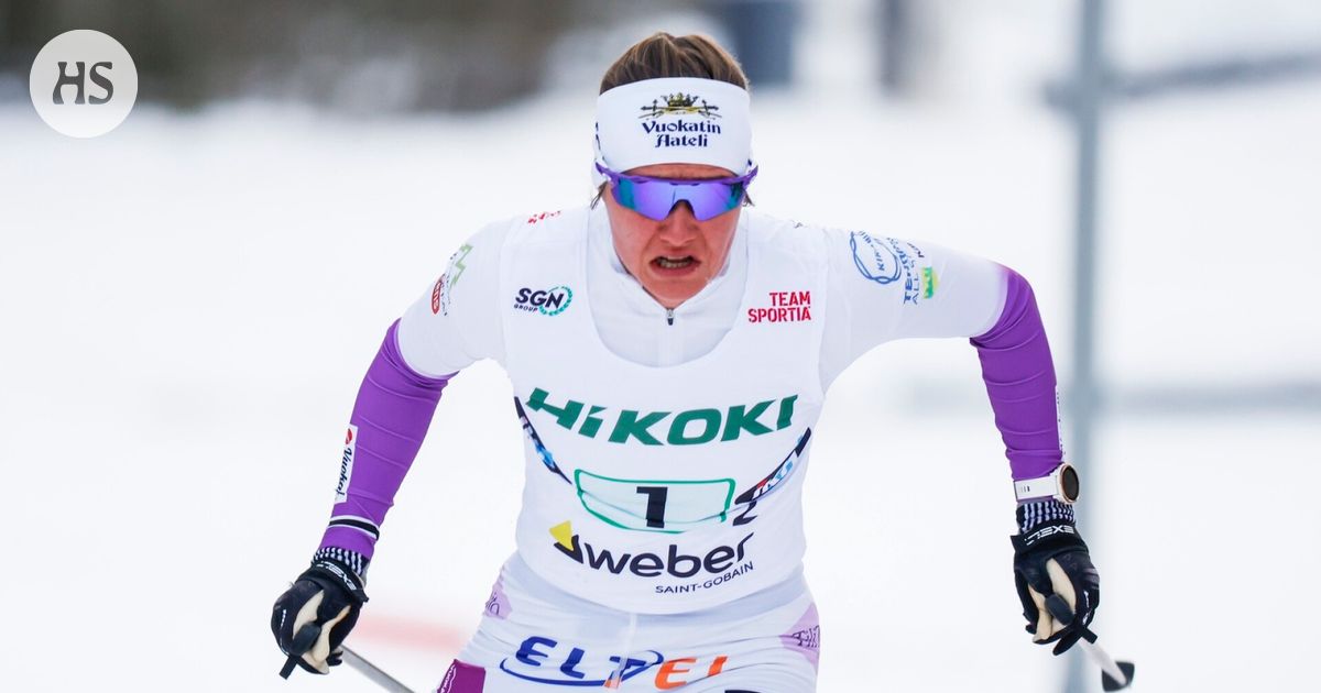 Krista Pärmäkosken sauva poikki – kisa pilalla