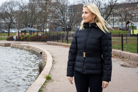 Eläintarhanlahden maisemat ovat tuttua lenkkimaastoa Emma Hyypälle.