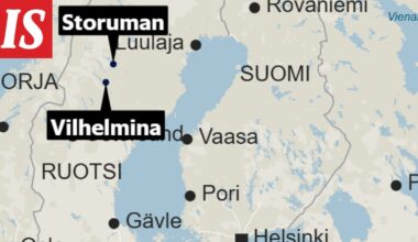 Uutta tietoa suomalaisbussin onnettomuudesta Pohjois-Ruotsissa