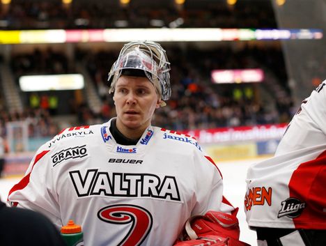 Pekka Tuokkola JYPin paidassa vuonna 2016.