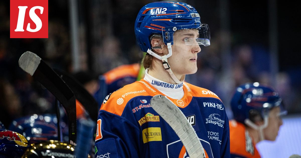 Jääkiekko: Tapparan nuori tähti Oiva Keskinen määrättiin pelikieltoon