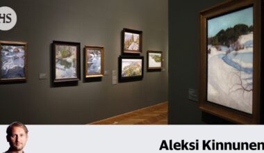 Pariisissa avattiin taiteilija Pekka Halosen suuri näyttely, ja se on päheä