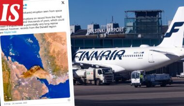Finnair perui lennon Bangkokiin – syynä harvinainen tulivuoren purkaus