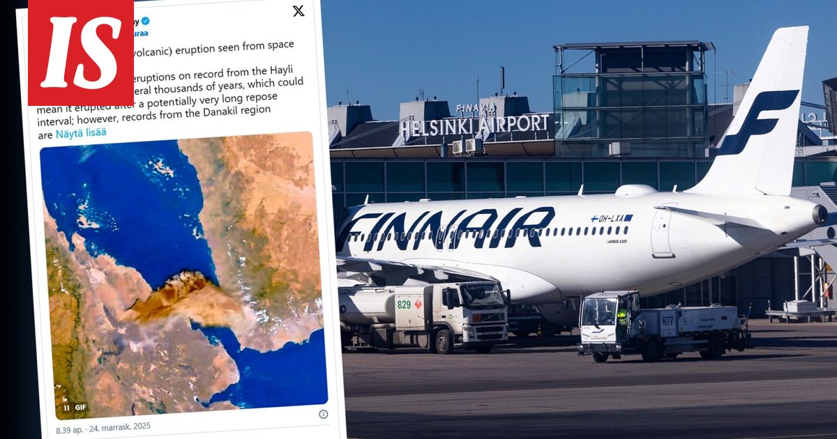 Finnair perui lennon Bangkokiin – syynä harvinainen tulivuoren purkaus