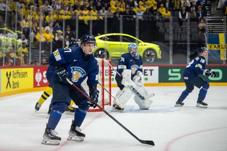 Atro Leppänen edusti Leijonia viime kevään MM-kisoissa.