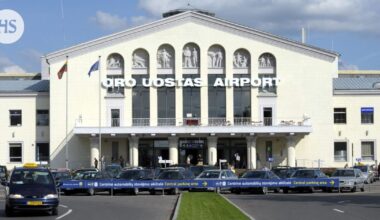 Vilnan lentokentän ilmatila suljettiin taas pallojen takia