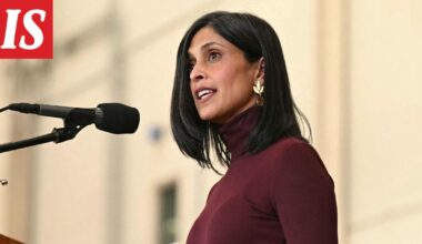 Usha Vance näyttäytyi ilman sormusta