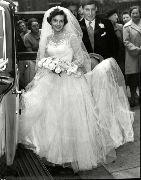 Jill Freud avioitui Clement Freudin kanssa vuonna 1950.