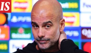 Pep Guardiola kävi käsiksi kameramieheen – näin hän kommentoi
