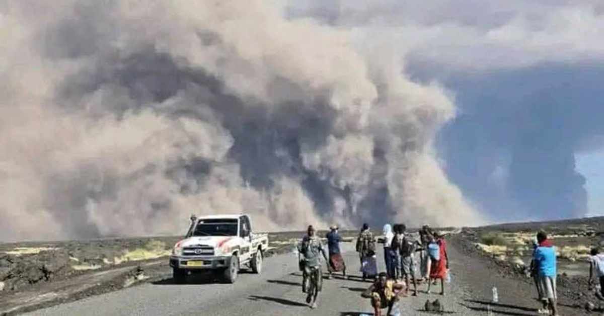Etiopiassa purkautui tulivuori 12 000 vuoden tauon jälkeen – aiheutti haittaa lentoliikenteelle | Uutisia lyhyesti