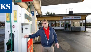 Satakunnassa on Suomen viimeinen Shell-huoltoasema