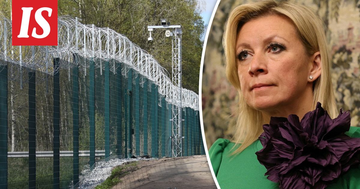 Maria Zaharovalta erikoinen kommentti Suomen rajasta