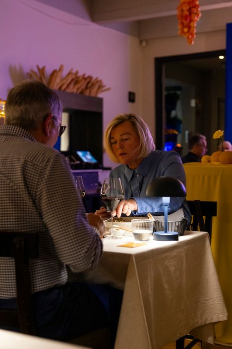 Auli ja Risto Seppäläinen olivat innoissaan illan kokemuksesta.