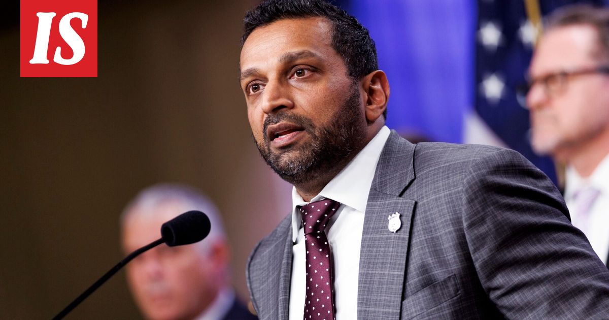 Trump pohtii FBI:n johtajan Kash Patelin erottamista