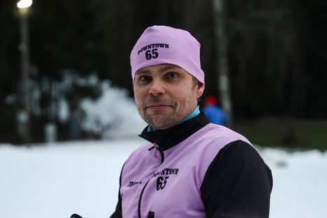 Ted Saarinen oli hiihtämässä toista kertaa tällä kaudella.