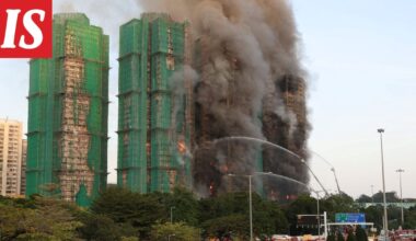 Suora lähetys: Useita tornitaloja ilmiliekeissä Hongkongissa