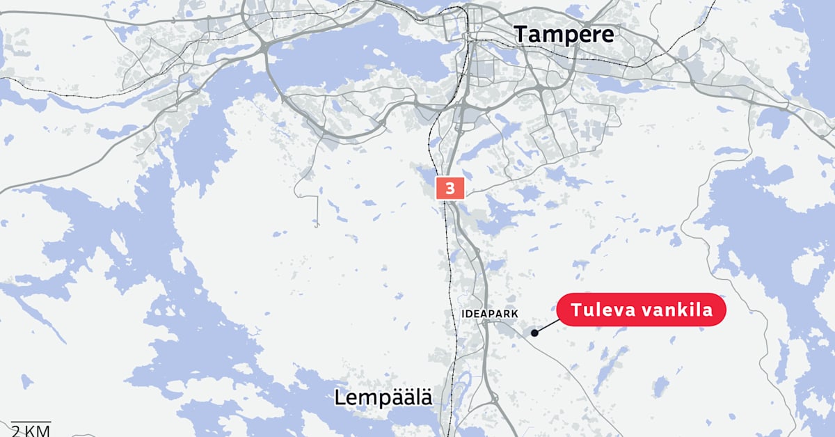 Lempäälän Ideaparkin lähettyville rakennetaan uusi vankila – paikkoja tulossa aluksi noin sata | Pirkanmaa