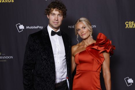 Pariskunta vuonna 2022 Helsingissä Creator Awards -tapahtumassa.