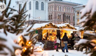 Helsingin keskustassa on peräti kolme joulutoria tänä vuonna
