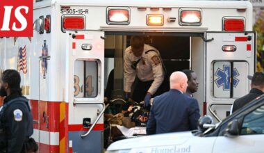 Ammuskelu Washington DC:ssä lähellä Valkoista taloa