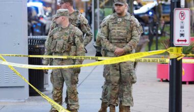 Kahta kansalliskaartin sotilasta ammuttiin Washington DC:ssä - FBI:n mukaan molemmat kriittisessä tilassa | Uutisia lyhyesti