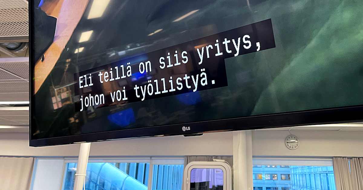 ”Eli teillä on siis yritys, johon voi työllistyä” – mystinen ongelma piinaa teksti-tv:tä | Uutisia lyhyesti