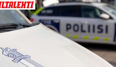 Poliisi raudoitti housuttoman miehen Turussa
