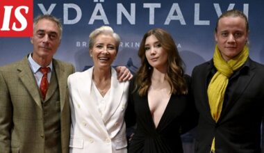 Emma Thompson saapui Helsinkiin - Ilta-Sanomat