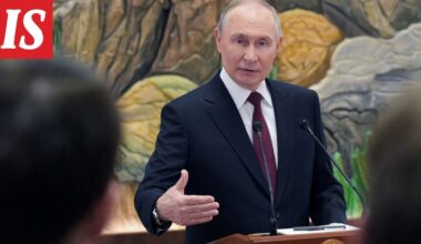 Vladimir Putin: Sota loppuu, kun ukrainalaiset vetäytyvät hallitsemiltaan alueilta