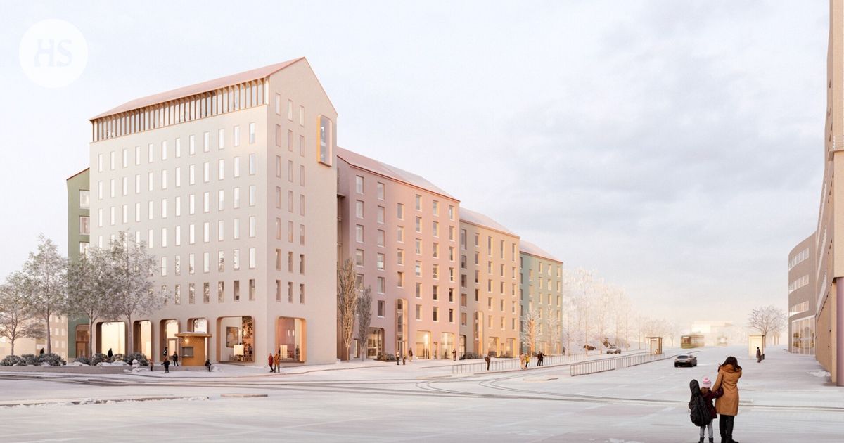Helsingin Mannerheimintielle kaavaillaan uusia taloja, jotka ovat kuin 1950-luvulta