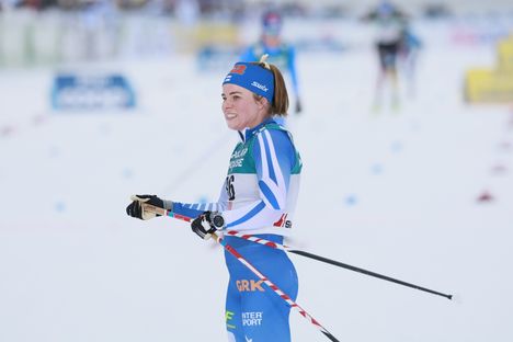 Krista Pärmäkoski oli kuin olikin varsin lupaavassa vireessä.