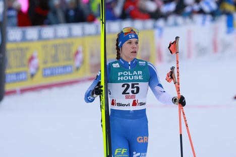 Jasmi Joensuu ylsi neljättä kertaa urallaan kärkikymmennikköön normaalimatkalla.