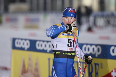 Iivo Niskanen ei ollut tyytyväinen.