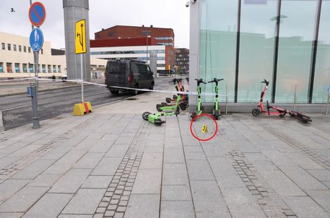 Tässä paikassa puukottaja hyökkäsi Sussu Ketolan kimppuun.