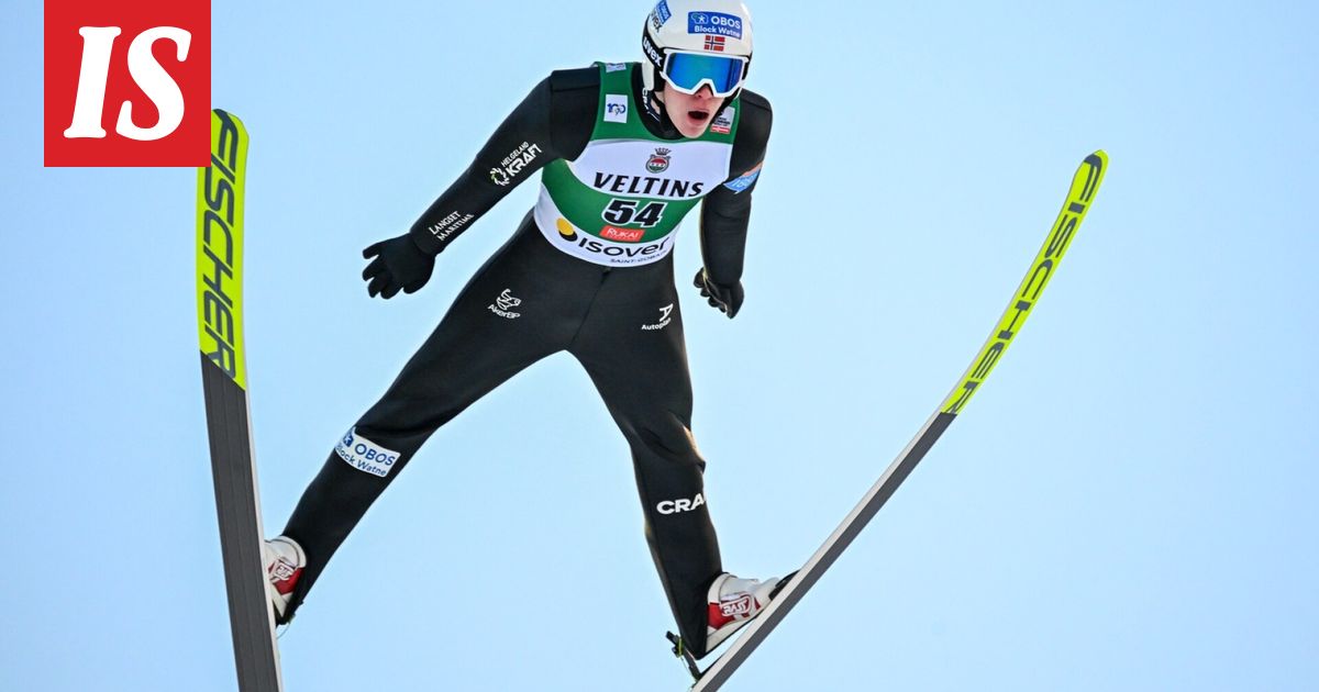 Norjan tähti Andreas Skoglund hylättiin Rukalla kilpailupuvusta