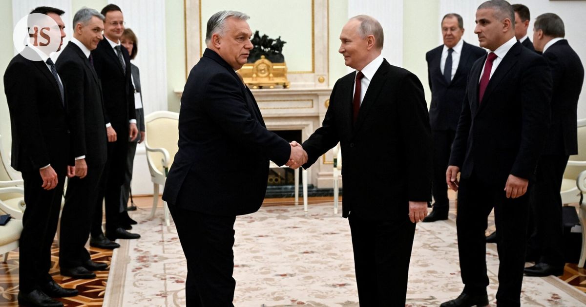 Orbán tapasi taas Putinin ja korosti Venäjän tärkeyttä energiantoimittajana