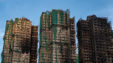 Talot kärsivät tulipalossa pahoin.