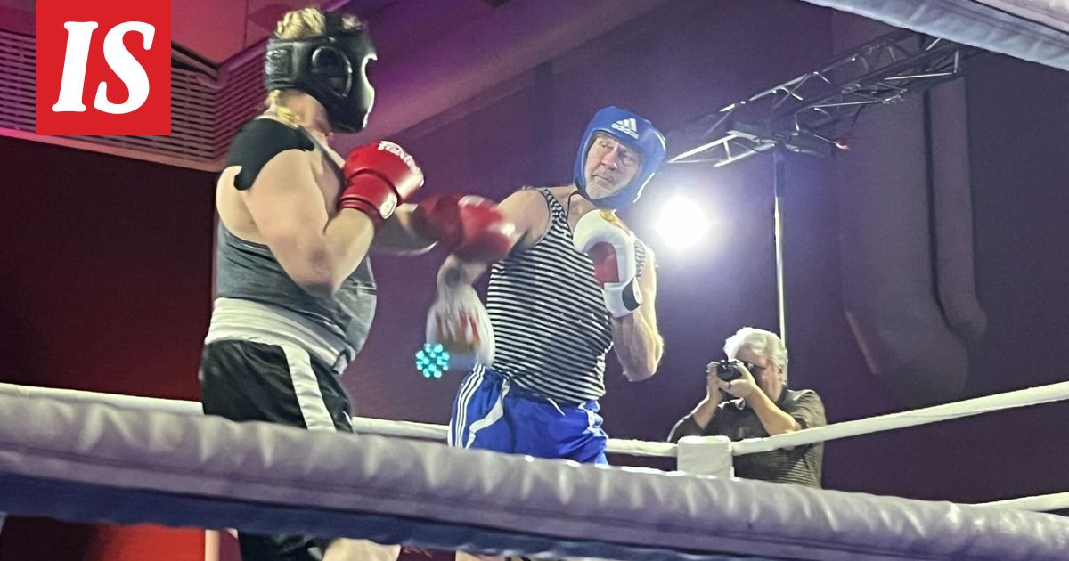 Robert Heleniuksen isä nousi nyrkkeilykehään – hävisi