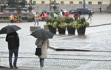 Sää on tulevina päivinä sateinen.