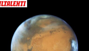 Marsissa tapahtui jotain ennenkuulumatonta