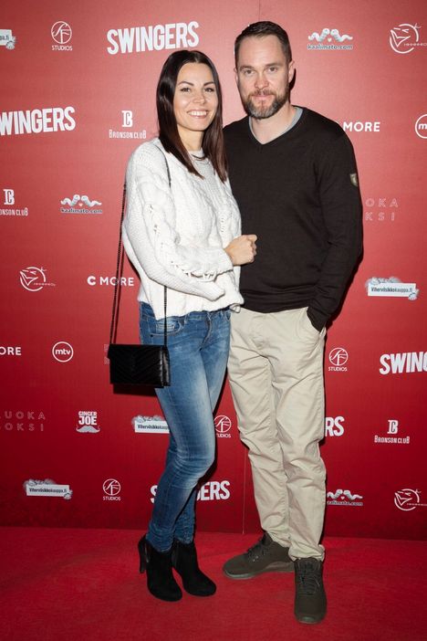 Marilla on ex-miehensä, Selviytyjät-sarjastakin tutun laulaja ja palomies Jontte Valosaaren kanssa kaksi lasta: 12-vuotias Mila-tytär ja 9-vuotias Mio-poika. Ex-pariskunta kuvattuna elokuvaensi-illassa marraskuussa 2018.