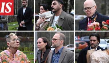 Joel ja Leena Harkimo saapuivat Olga Temosen siunaustilaisuuteen – tunnetut suomalaiset jättävät jäähyväiset