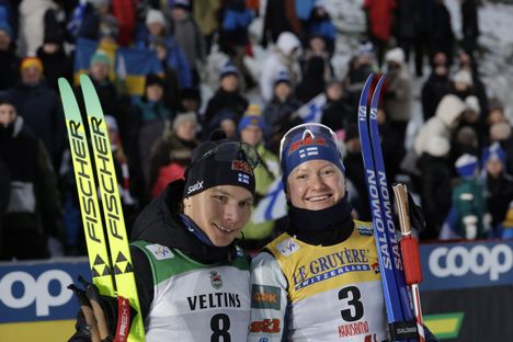 Lauri Vuorinen ja Johanna Matintalo olivat päivän parhaat suomalaiset.