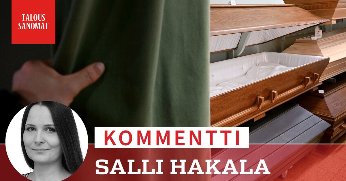Kommentti: Haluatko hyvästellä kuolleen vanhempasi? Se tekee 80 euroa