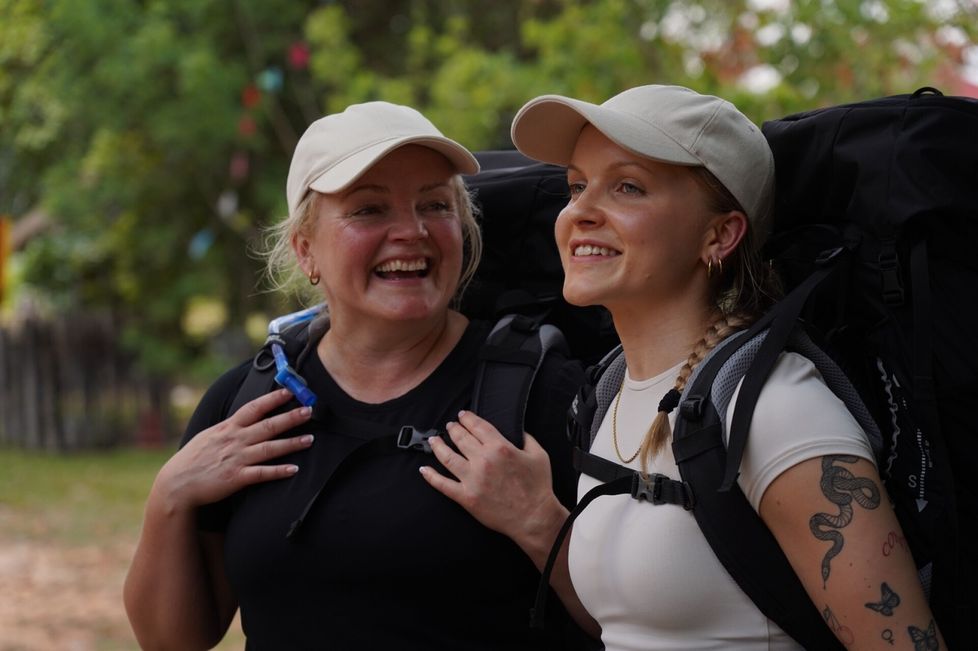 Nina Tapio osallistui Amazing Race -ohjelmaan tyttärensä Elsa Forsbergin kanssa.