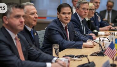 Ukrainan delegaatio tapaa Rubion ja Witkoffin, Venäjä jatkaa iskujaan