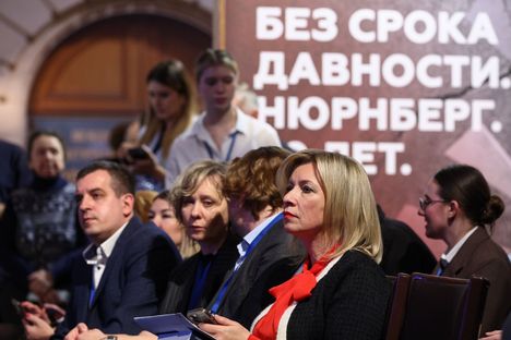 Seminaarin puhujien joukossa oli muun muassa Venäjän ulkoministeriön edustaja Marija Zaharova.