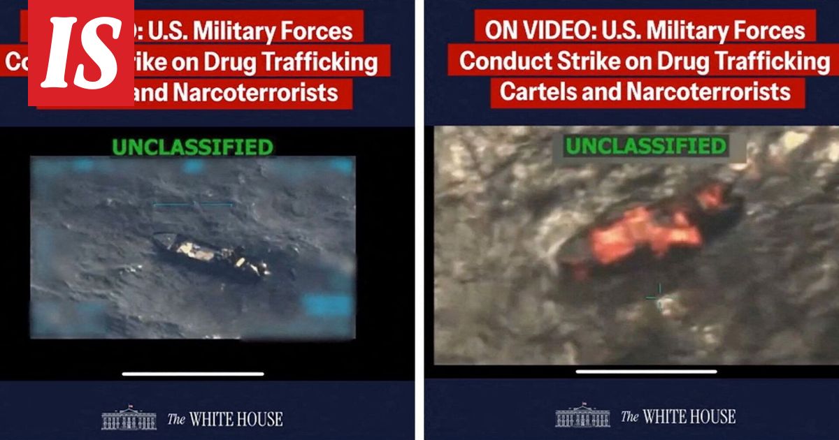 Yhdysvallat teki toisen iskun epäiltyyn huumelaivaan, kun ensimmäisen ei tappanut kaikkia